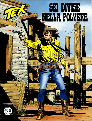 TEX GIGANTE # 609: SEI DIVISE NELLA POLVERE